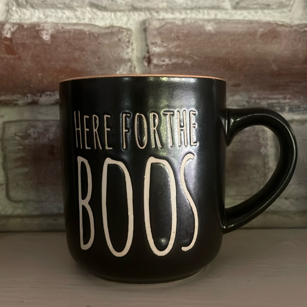 New “Here For The BOOS” StonewareMug